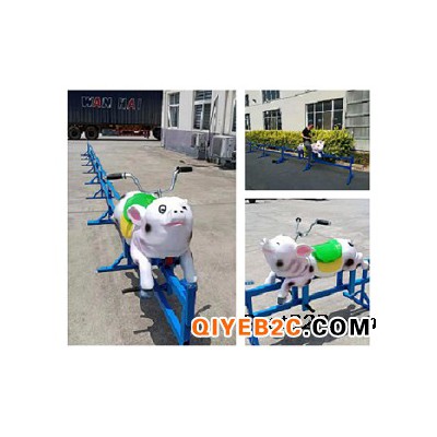 上海幕明游乐设备小猪赛跑景区农庄趣味小猪道具比赛