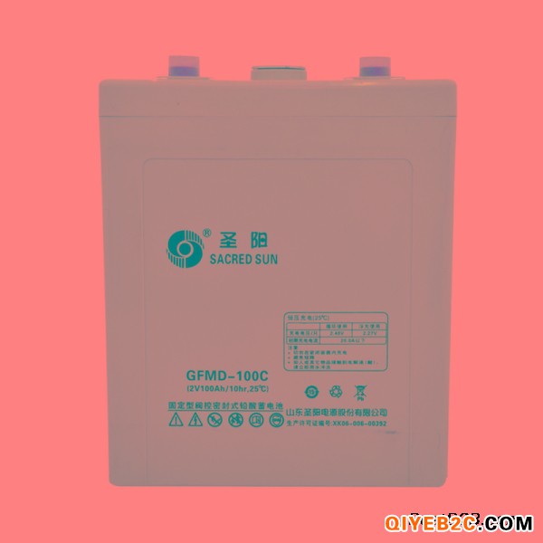 圣阳蓄电池铅酸免维护GFMD-100UPS应急电源