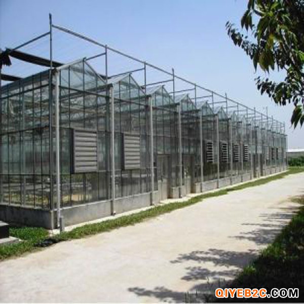 智能温室花卉养殖暖棚 现代农业的智能玻璃温室