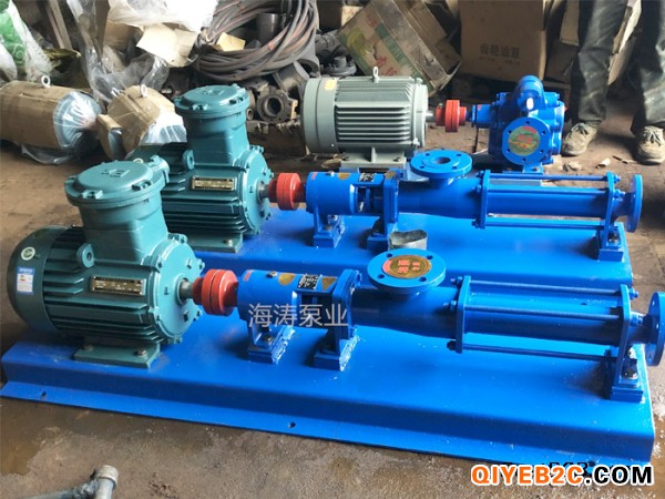 黑龙江大庆G型单级自吸螺杆泵—海涛