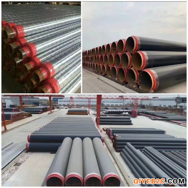 河北工厂生产保温钢管小区热力用架空保温管