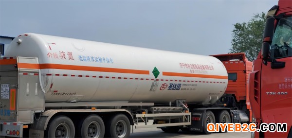 济宁协力气体 供应山西长治 液态氮气 槽车运输