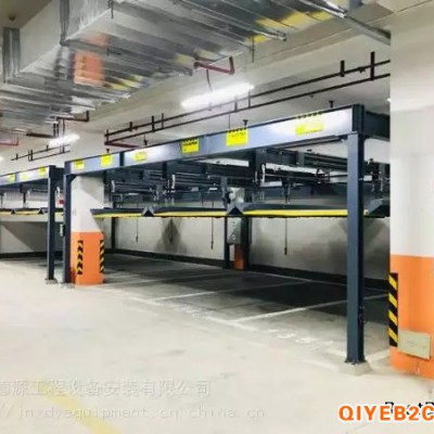 江苏南京回收大量的机械立体2层升降横移车库。